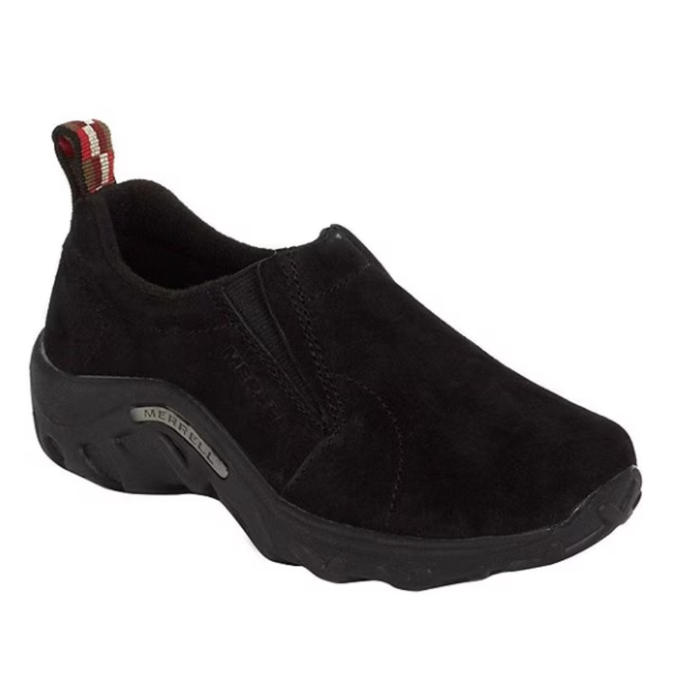 Merrell Boys Suede Jungle Moccasin Shoe Size 3.5